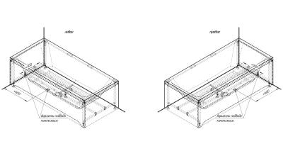 Ванна акриловая RADOMIR Патрисия 175*75 см