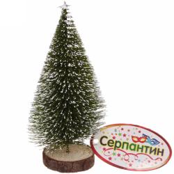 Ель искусственная СЕРПАНТИН Сказочное сияние 15 см