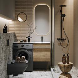 Тумба с раковиной AQWELLA Terra подвесная 115 R