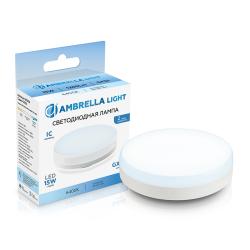 Лампа LED AMBRELLA 15W/GX53/6400К таблетка 531506