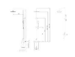 Душевая система RUSH A911-05-40 