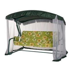 Качели садовые УДАЧНАЯ МЕБЕЛЬ Тропикана Зеленый 210*125*163 см