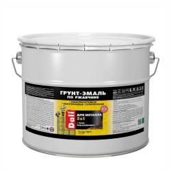 Грунт-эмаль DALI Бесцветный 9 л