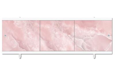 Экран для ванны МЕТАКАМ Монолит-М Розовый 148 см