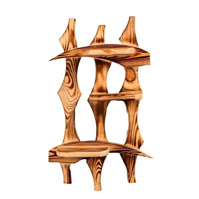 Полка для бани ДОБРОПАРОВЪ Водопад 650*420*120 мм