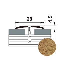 Профиль одноуровневый ЛУКА ПС 04-1 Пробка 086 0,9 м