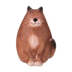 (АКЦИЯ) Cтатуэтка 9,8*8,5*14,3см Милый кот, керамика /248-120/LEFARD/ 