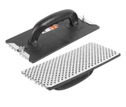 Терка STARTUL Master со стальной накладкой 260*120 мм ST1029