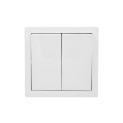 Выключатель LEZARD Leto 2 клавиши белый 752-0200-101