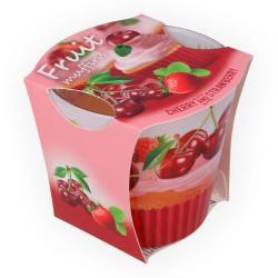 Свеча в ст. 9*7,5см Фруктовые маффины /BARTEK/