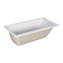 Ванна акриловая OPTIMA Tiber 130*70 см