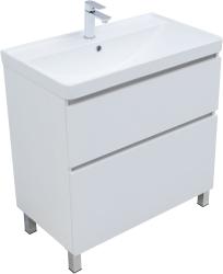 Тумба с раковиной AQUANET Вега 80 