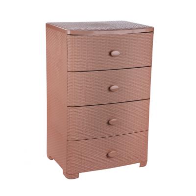 Комод АЛЬТЕРНАТИВА Плетенка 4 секции М4061