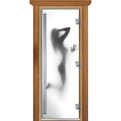 Дверь для бани DOORWOOD Престиж левое 1900*700 мм А070