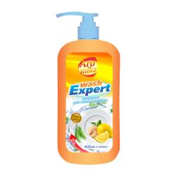 Средство для мытья посуды AROMIKA Wash eхpert имбирь и лимон 1,1 л