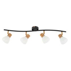 Спот ARTE LAMP Falena A3117PL-4BK Черный