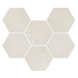 Мозаика ITALON Continuum Hexagon Polar 25*29 см