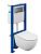 Комплект инсталляция с унитазом CERSANIT Link Pro Brasco Smart A64916
