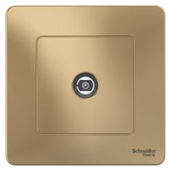 Розетка телевизионная SYSTEME ELECTRIC Blanca TV титан BLNTS000014