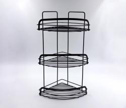 Полка для ванной JOY HOME угловая тройная