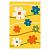 Ковер CRYSTAL 1021 YELLOW прямоугольник размер 1,0*2,0 м 