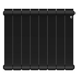 Радиатор биметаллический ROYAL THERMO Infinity Noir Sable 500/80 мм 8 секций  