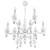 Люстра ODEON Nana 8260/6 Белый Люстра ODEON Nana 8260/6 Белый