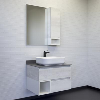 Зеркальный шкаф COMFORTY Прага 75*80 см