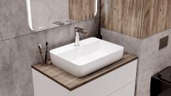 Столешница под раковину VIANT Neo орех натуральный 80*46 см