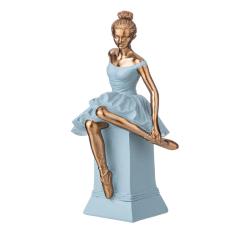 (АКЦИЯ) Cтатуэтка 11*9*24см Балерина полистоун /162-1186/LEFARD/ 