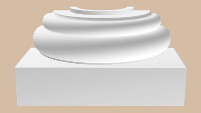 Полуоснование DECOMASTER 220*410*205 мм 90024-6H