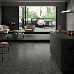 Плитка базовая ITALON Room Stone Black 60*60 см