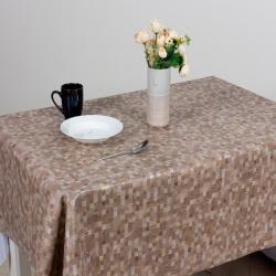 Клеенка Аурум Колор, 137 см, LJ83002-8, Мозаичная плитка/1м/