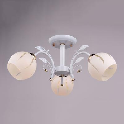 Люстра ЛИГА СВЕТА PC20000 WT+FG/3C Белый, золото