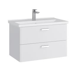 Тумба с раковиной RUVANN Wellen 80 подвесная