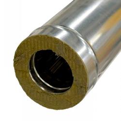 Дымоход-сэндвич FERRUM GS 30-50 AISI 430 0,5 мм 1 м 120/200 мм