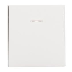 Выключатель KRANZ Strong 1 клавиша с подсветкой жемчуг KR-78-0713-4