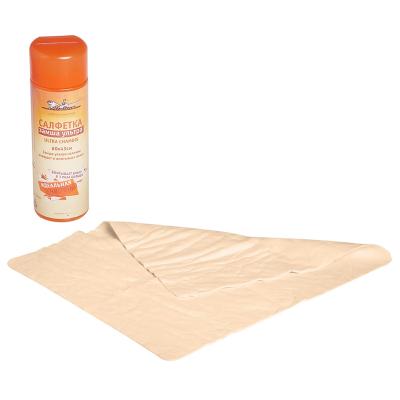 Салфетка AIRLINE Ultra chamois в тубе 60*43 см AB-C-04