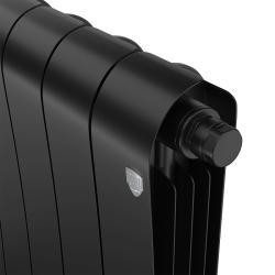 Радиатор биметаллический ROYAL THERMO Infinity Noir Sable VR 500/80 мм 10 секций