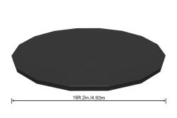 Тент BESTWAY для каркасного бассейна 488 см 58249 