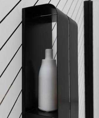 Полка для ванной AQUANET Магнум черный