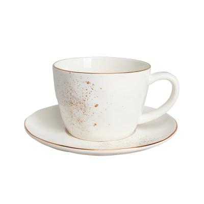 Чайная пара BRONCO GOLD 350мл зол. /263-1360/Lefard/