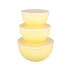 Набор мисок с крышками, 3шт, 2л, 3л, 5л /Полимербыт/