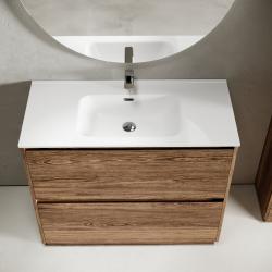 Тумба с раковиной SANCOS Libra Floor 100 дуб чарльстон 