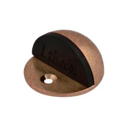 Ограничитель дверной НОРА-М 100 старая медь 24 мм