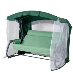 Качели садовые УДАЧНАЯ МЕБЕЛЬ Мерида премиум Антрацит  237*139*174 см