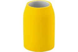 Стакан для зубной пасты SWENSA Unna светло-желтый