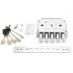 Замок врезной BORDER K 8-6 Хром 072204