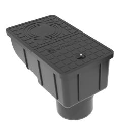 Трап уличный GIDROLICA Rain 300*166*200 мм с глухой усиленной крышкой