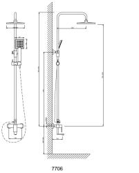 Душевая система OMEGA Н7706 